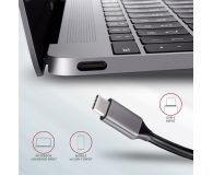 Axagon HMC-5, USB 5Gbps hub, porty 2x USB-A, HDMI 4k/30Hz, SD/mSD - 1353435 - zdjęcie 7